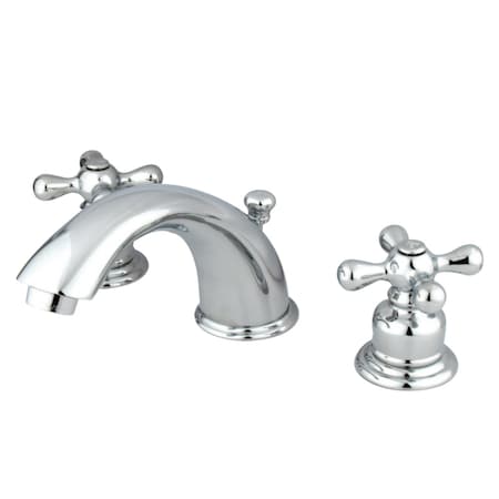 Kingston Brass KB971X Widespread Bathroom Faucet, Polished Chrome KB971X